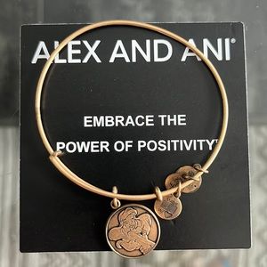 Alex and Ani - Disney Park The Little Mermaid Gold Bracelet Bangle